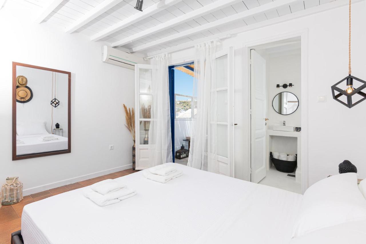 شقة Whitelist Loft In Mykonos Town Megali Ammos  المظهر الخارجي الصورة